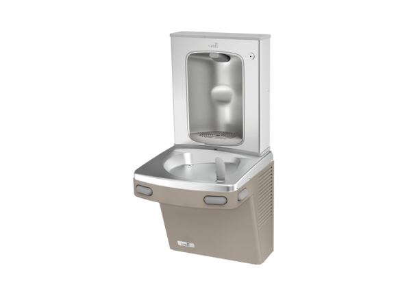 Oasis PGSBF Mechanical Drinking Fountain w/Mechanical Bottle Filler, Non-Refrigerated Sandstone