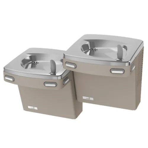 Oasis PG8ACSL Bi-Level Mechanical Drinking Fountains, Refrigerated Sandstone