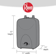 RHEEM 1.5 Gallon Plug In PROE1-1RH-MT 1.4Kw 120V Mini-Tank Professional Classic Electric Water Heater