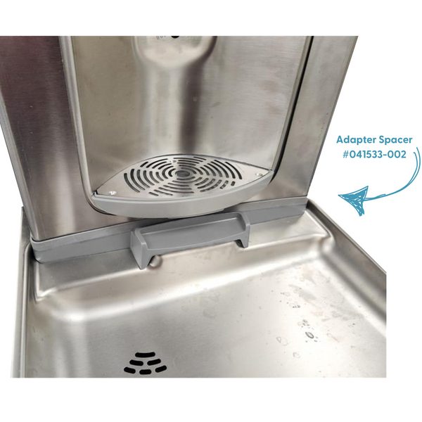 Oasis NEW Retrofit Bottle Filler Adapter, Stainless Steel Alcove