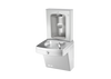 Oasis PGVSBF-BRB Mechanical Vandal Resistant Drinking Fountain with Vandal Resistant Bubbler w/Mechanical Bottle Filler, Non-Refrigerated Stainless