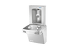 Oasis PGEBF-BRB Mechanical Drinking Fountain and VR Bubbler  w/Contactless Bottle Filler, Non-Refrigerated Stainless
