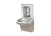 Oasis PG8SBF-BRB Mechanical Drinking Fountain and VR Bubbler w/Contactless Bottle Filler, Refrigerated Sandstone