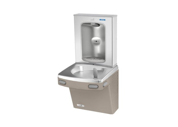 Oasis PGFEBF-FPF Mechanical Drinking Fountain w/Contactless Bottle Filler, Total PFAS Filter, Non-Refrigerated Sandstone