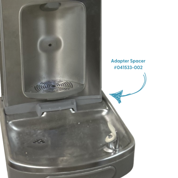 Oasis NEW Retrofit Bottle Filler Adapter, Stainless Steel Alcove