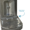 Oasis NEW Retrofit Bottle Filler Adapter, Stainless Steel Alcove