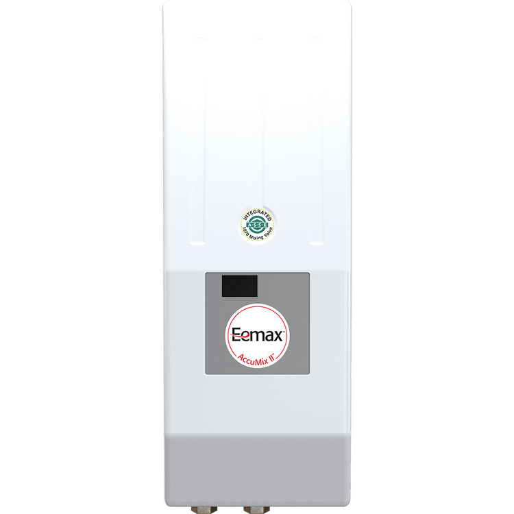 Eemax AM005240T AccuMix II 4.8kW 240V Thermostatic Electric Tankless Water Heater for Public Handwashing UPC 407.3 Compliant