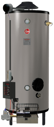 RHEEM GN100-200 Universal Low NOx 100 Gallon Commercial 199,900 BTU Water Heater Natural Gas - TEXAS COMPLIANT