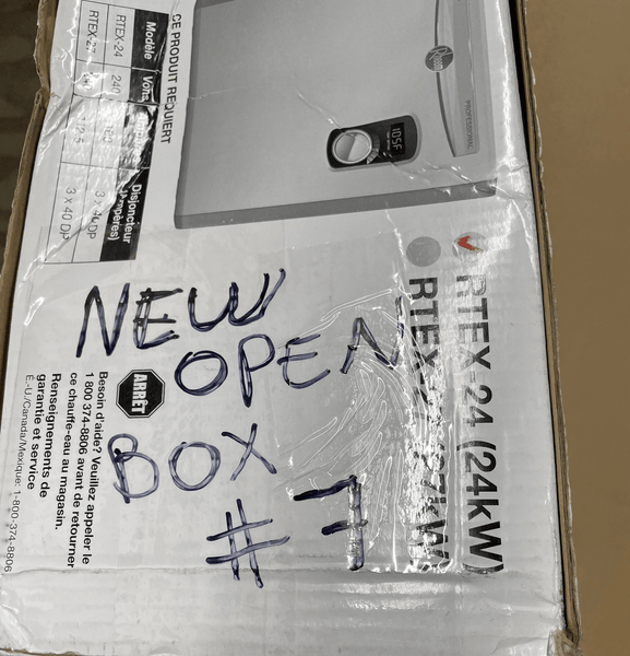 NUEVO CAJA ABIERTA - RHEEM RTEX-24 24kw 240v Calentador de Agua Eléctrico Instantáneo Sin Tanque #7