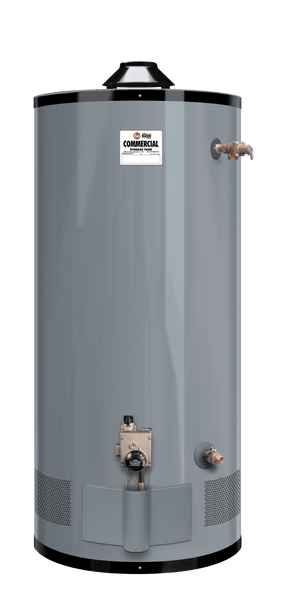 RHEEM G100-80N Medium Duty 100 Gallon Commercial 76,000 BTU Natural Gas Water Heater