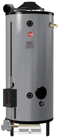 RHEEM G100-270 Calentador de Agua Comercial Universal de 100 Galones 270,000 BTU a Gas Natural
