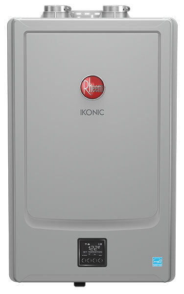 Rheem सुपर हाई एफिशिएंसी IKONIC RTGH-SR84i 157,000 BTU टैंकलेस वॉटर हीटर