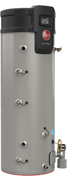 RHEEM GHE50SU-76 천연가스 트리톤 경량 50갤런 스마트 유니버설 76,000 BTU 상업용 온수기