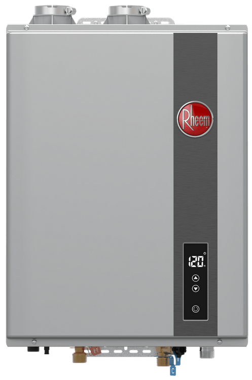 Rheem RTGH-68DVLP-3 Super High Efficiency 120,000 BTU Condensing 6.6 GPM Tankless Liquid Propane Water Heater