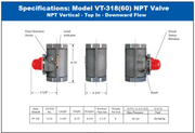Pacific Seismic Products VT-318 Series 2-1/2