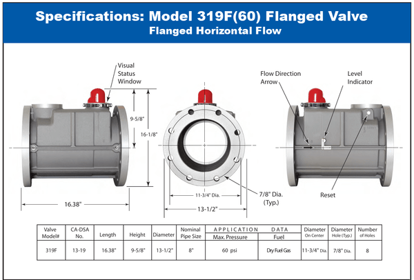 Pacific Seismic Products 319F Series 8