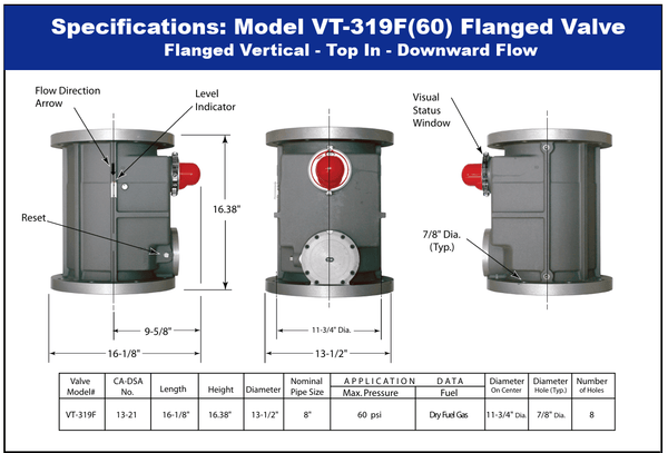 Pacific Seismic Products VT-319F Series 8