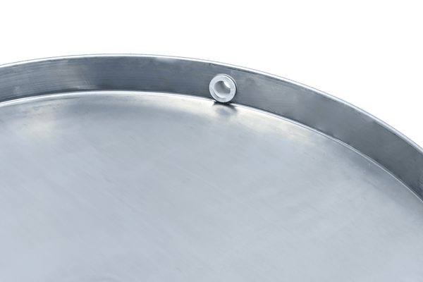 Bandeja de Calentador de Agua Comercial de Aluminio Redonda de 36