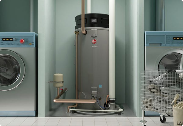 RHEEM GHE100SU-200 Natural Gas Triton 100 Gallon Smart Universal 199,900 BTU Commercial Water Heater