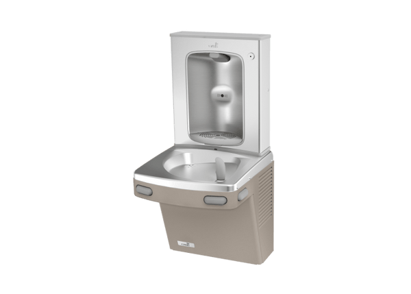 Oasis PGFSBF-FVF Mechanical Drinking Fountain w/Mechanical Bottle Filler, VersaFilter III Filter, Non-Refrigerated Sandstone