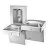 Oasis PGV8SBFSL-14G BRB Bi-Level Heavy Duty, Mechanical Vandal Resistant Drinking Fountains and Bubblers w/Mechanical Bottle Filler, Refrigerated Stainless