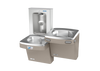 Oasis PGFEBFSLTM-FRX Bi-Level Contactless & Mechanical Drinking Fountains w/Contactless Bottle Filler, Pharmaceutical Filter, Non-Refrigerated Sandstone