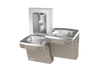 Oasis PG8FSBFSL-FRX Bi-Level Mechanical Drinking Fountains w/ Mechanical Bottle Filler, Pharmaceutical Filter, Refrigerated Sandstone
