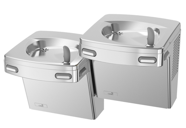 Oasis PGF8ACSL-FVF Bi-Level Mechanical Drinking Fountains VersaFilter III Filter, Refrigerated Stainless