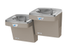 Oasis PGF8ACSLTT-FPF Bi-Level Contactless Drinking Fountains Total PFAS Filter, Refrigerated Sandstone