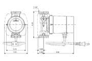 Grundfos COMFORT 10-16 TDT BU/LC Hot Water Recirculation Pump, part 93094713