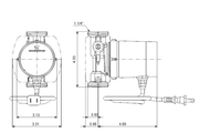 Grundfos COMFORT 10-16 T BU/LC Hot Water Recirculation Pump, part 92957794