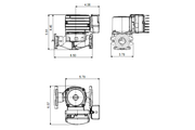 Grundfos ALPHA2 26-99 F High-Efficiency Circulator Pump, 115V 60Hz, part 99490916