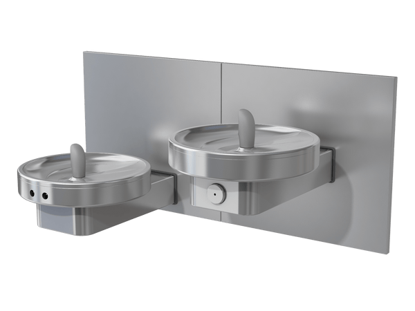 Oasis MMRSLEM Bi-Level, In-Wall Modular Radii With Electric Eye, Non-Refrigerated Stainless