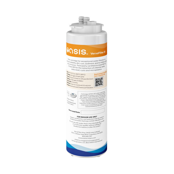Oasis VersaFilter III Filter and Remedi Filter Kit