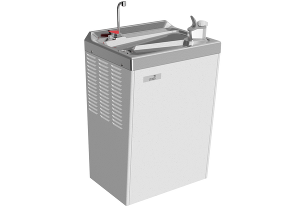 Oasis PLF14MH Hot N' Cold On-A-Wall Cooler, comes complete with HOT tank & faucet, Refrigerated