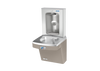 Oasis PGFEBFT-FRX Contactless Drinking Fountain w/Contactless Bottle Filler, Pharmaceutical Filter, Non-Refrigerated Sandstone