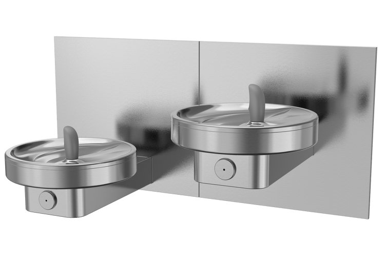 Oasis MMRSL Bi-Level In-Wall, Modular Radii, Non-Refrigerated Stainless