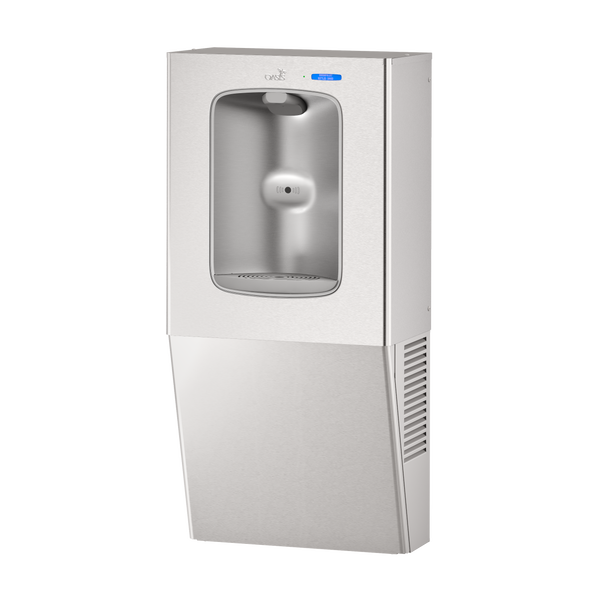 Oasis PGN8EBF Wall-Mounted Contactless Bottle Filler, Refrigerated Stainless