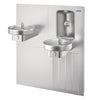 Oasis MCRFEBF-FPF Bi-Level Radii Fountains w/Contactless Bottle Filler, Total PFAS Filter, Non-Refrigerated Stainless