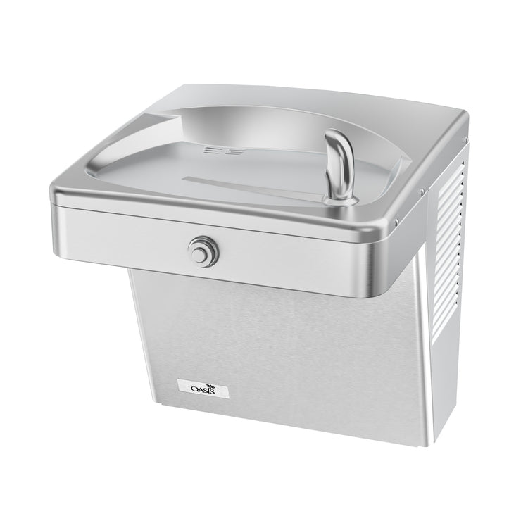 Oasis PGVF8AC-14G-BRB-FRX Heavy Duty, Vandal Resistant Mechanical Drinking Fountain and Bubbler, PharmaceuticaI Filter, Refrigerated Stainless
