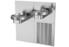 Oasis M8CREM Bi-Level, In-Wall Modular Radii With Electric Eye, Refrigerated Stainless
