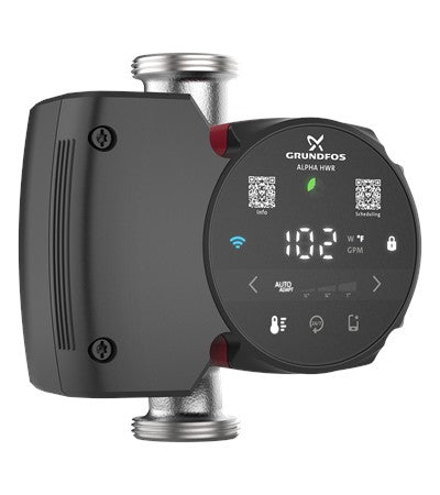 Grundfos ALPHA HWR 15-29 SU/T High-Efficiency Hot Water ECM Circulator, part 92603113