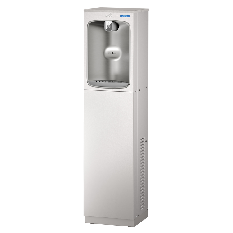 Oasis PCP10EBQ Free-Standing, Contactless Bottle Filler with QUASAR UV-C, Refrigerated Stainless