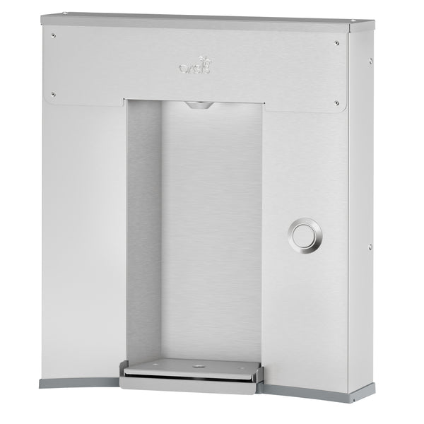 Oasis PWFMVBF-FRX Retrofit, Vandal Resistant Mechanical Bottle Filler, Pharmaceutical Filter, Non-Refrigerated Stainless
