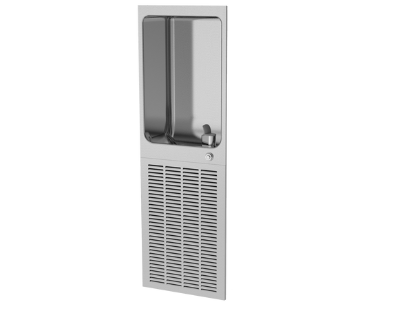 Oasis P12FPM Fully Recessed Cooler, Refrigerated Stainless