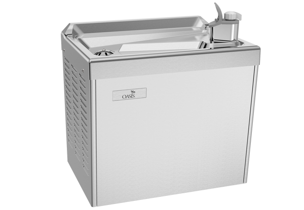 Oasis PCM Compact On-A-Wall Cooler, Non-Refrigerated Stainless