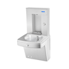 Oasis PGV8FSVBF-BRB-FPF Mechanical Vandal Resistant Drinking Fountain and Bubbler w/Electro-Mechanical Bottle Filler, Total PFAS Filter, Refrigerated Stainless