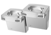 Oasis PGF8ACSL-BRB-FRX Bi-Level Mechanical Drinking Fountains w/VR Bubblers Pharmaceutical Filter, Refrigerated Stainless
