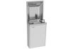Oasis PLF8S Semi Recessed Cooler, Refrigerated Greystone