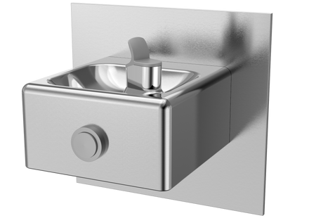 Oasis M110PM On-A-Wall Fountain, Non-Refrigerated Stainless